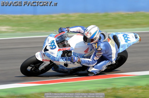 2008-05-11 Monza 0853 Supersport - Danilo Dellomo - Honda CBR600RR